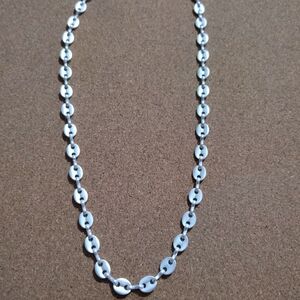 Elegant Silver Chain Necklace